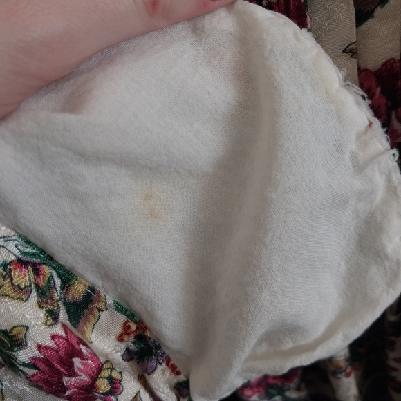 April Cornell Floral Maxi Dress Size Women's Large Boho Cottagecore Holiday - Picture 14 of 15